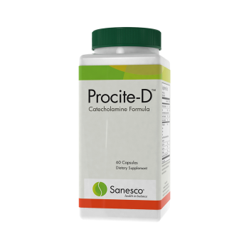 Procite naturally supports excitatory neurotransmission by rebuilding catecholamine pathways, particularly those for dopamine*